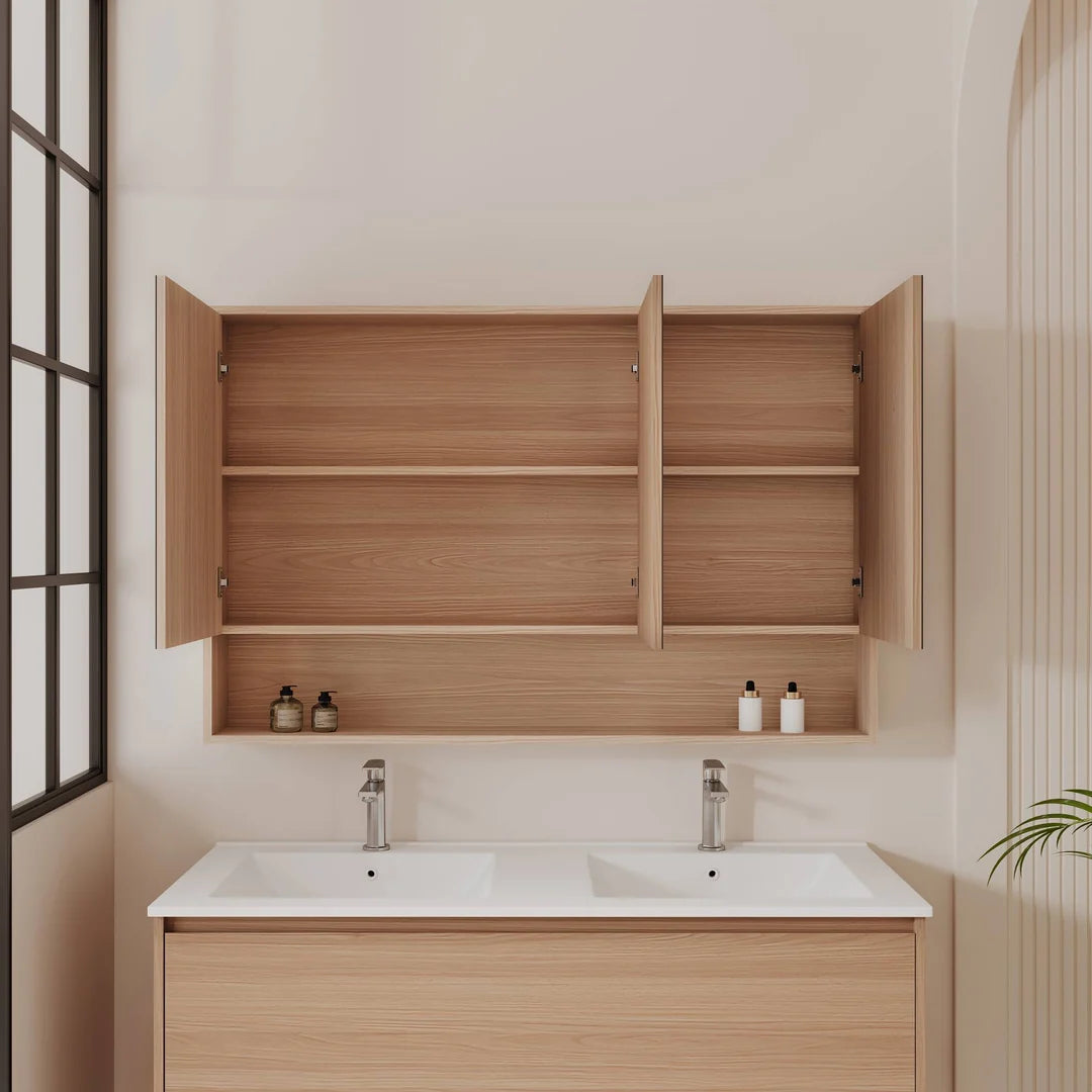 Hera 1200mm Shave Cabinet - 1200x780x150mm