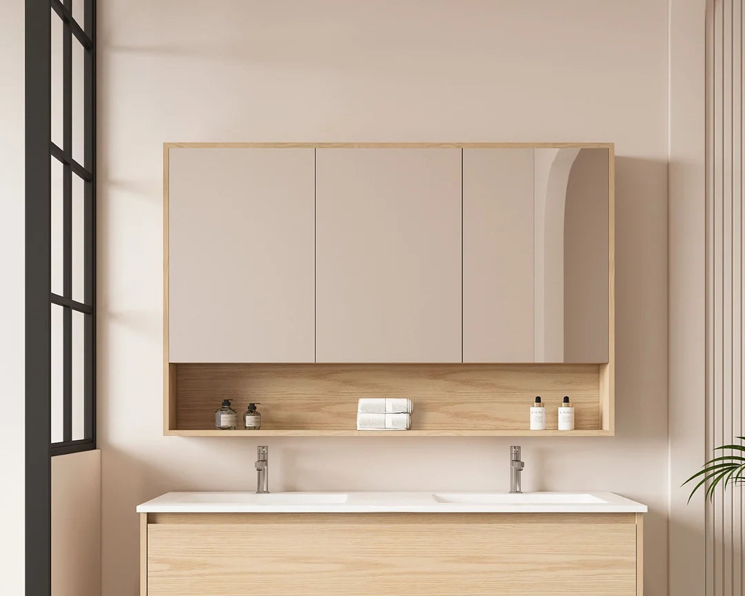 Hera 1200mm Shave Cabinet - 1200x780x150mm