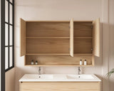 Hera 1200mm Shave Cabinet - 1200x780x150mm