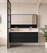 Hera 1500mm Vanity Wall Hung Single Bowl - 1500x450x560mm