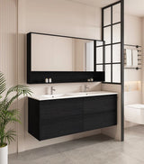 Hera 1500mm Vanity Wall Hung Single Bowl - 1500x450x560mm