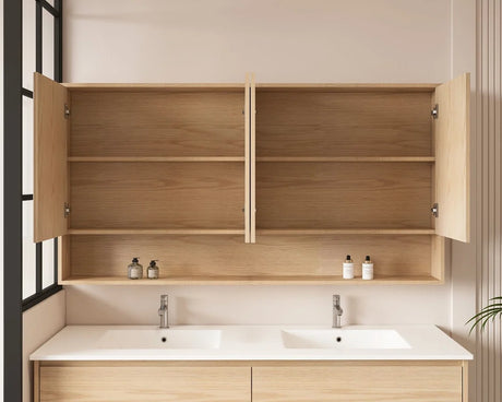 Hera 1500mm Shave Cabinet - 1500x780x150mm