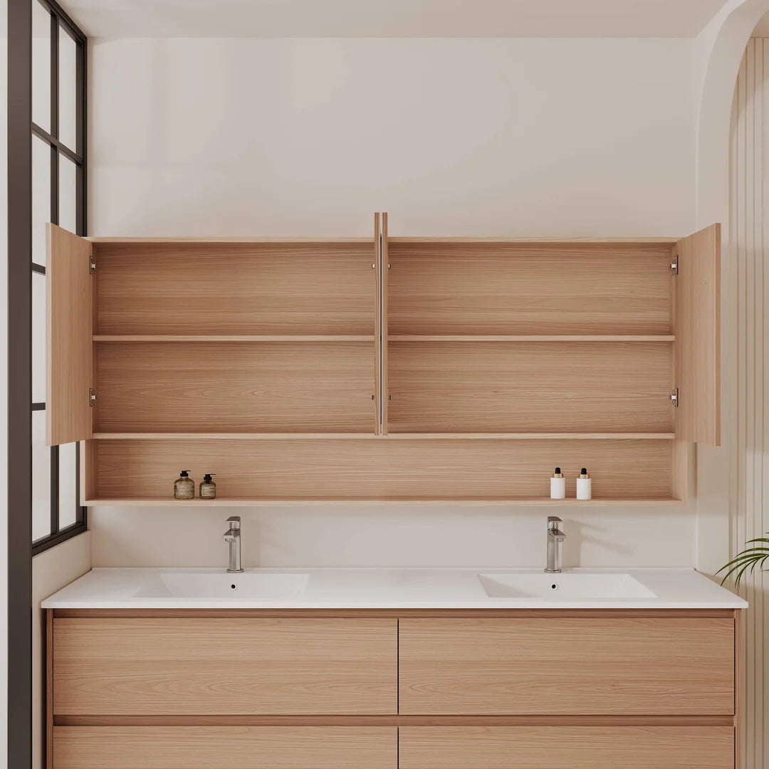 Hera 1800mm Shave Cabinet - 1800x780x150mm