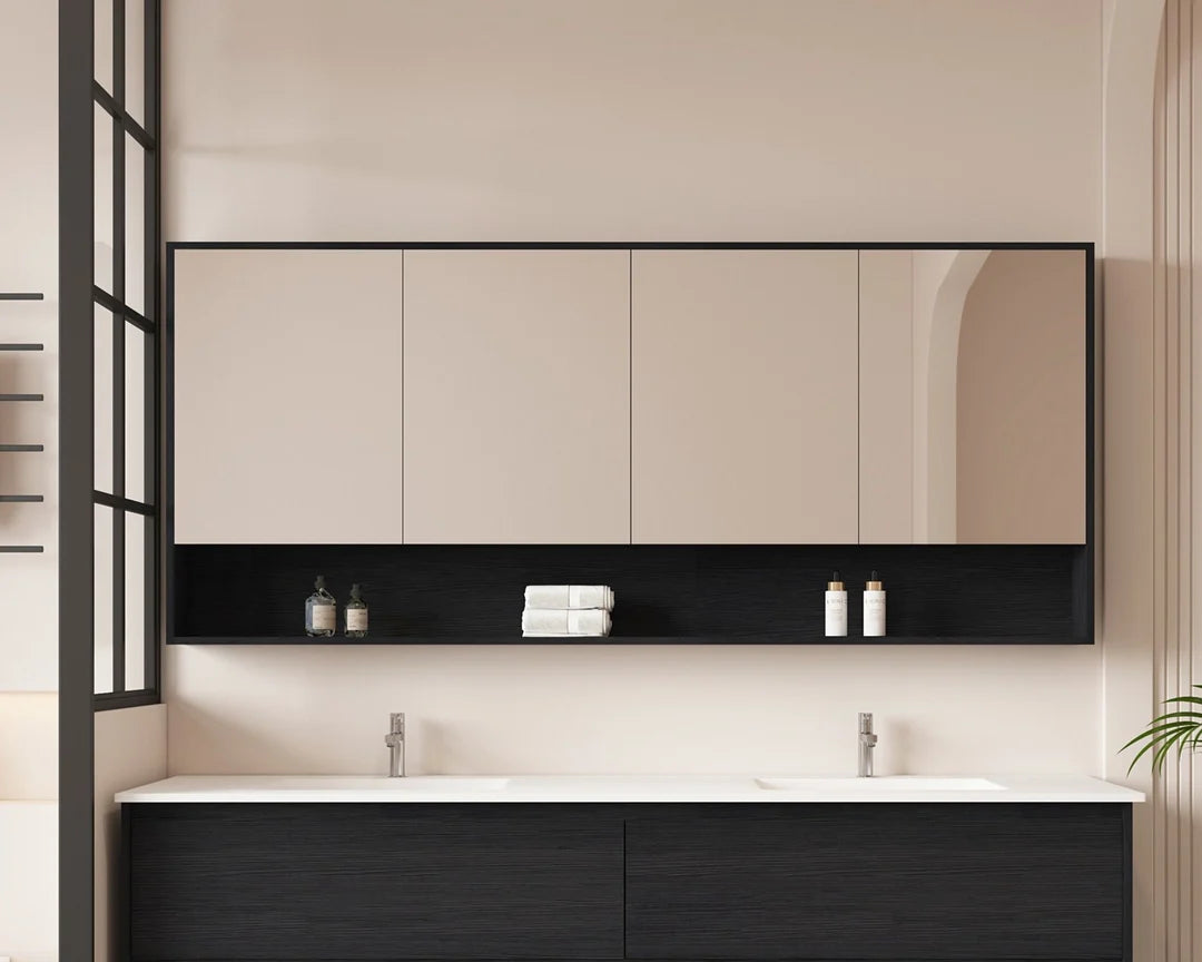 Hera 1800mm Shave Cabinet - 1800x780x150mm