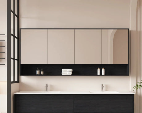 Hera 1800mm Shave Cabinet - 1800x780x150mm