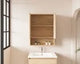 Hera 600mm Shave Cabinet - 600x780x150mm