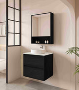 Hera 600mm Vanity Wall Hung - 600x450x560mm