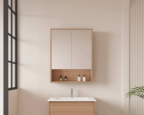 Hera 600mm Shave Cabinet - 600x780x150mm