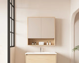 Hera 750mm Shave Cabinet - 750x780x150mm