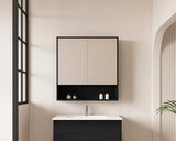 Hera 750mm Shave Cabinet - 750x780x150mm