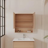Hera 750mm Shave Cabinet - 750x780x150mm