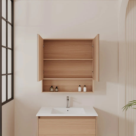 Hera 750mm Shave Cabinet - 750x780x150mm