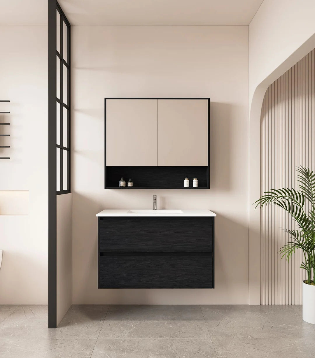 Hera 900mm Vanity Wall Hung - 900x450x560mm