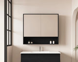 Hera 900mm Shave Cabinet - 900x780x150mm