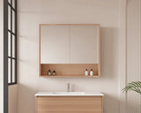 Hera 900mm Shave Cabinet - 900x780x150mm