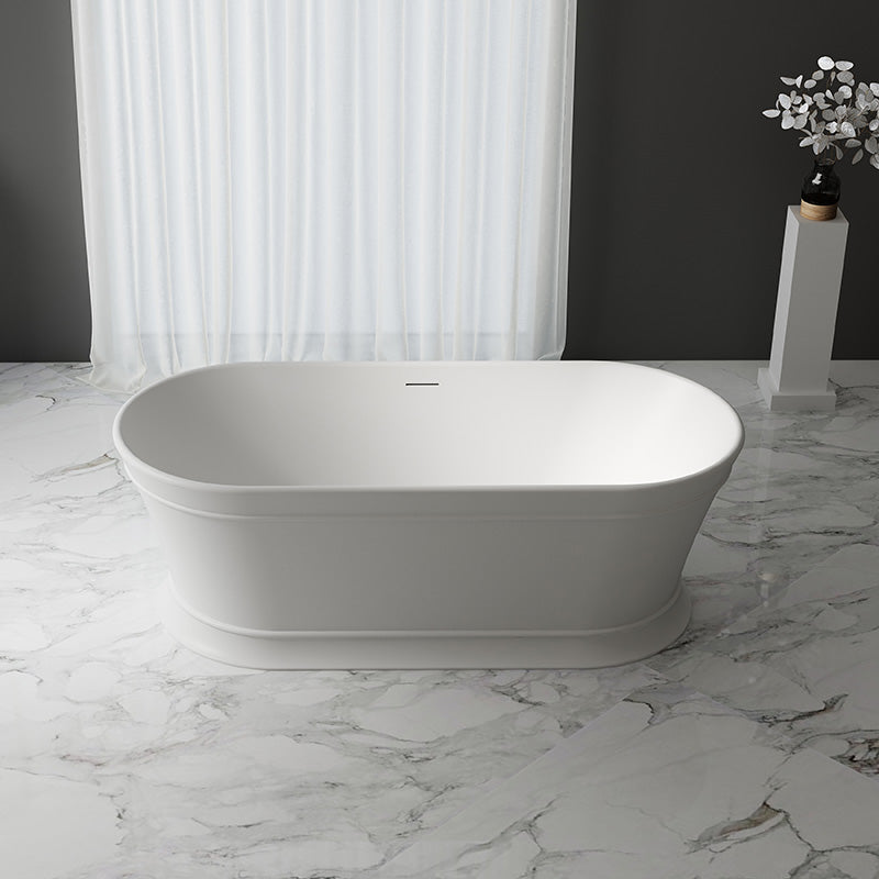 Hampton Gloss White Freestanding Bath - 1700mm