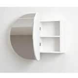 HP6090 - 900x600x150mm Matte White Polyurethane Peel Shaving Cabinent with Pencil Edge Mirror – detail view