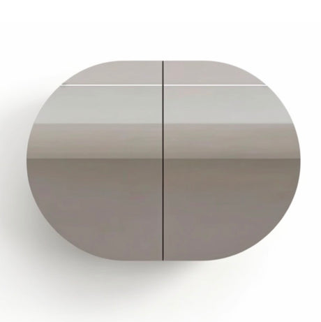 HP6090 - 900x600x150mm Matte White Polyurethane Peel Shaving Cabinent with Pencil Edge Mirror – alternate view