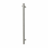 Linsol Allegra 12V Round Bar Vertical Heated Towel Rail with T-Bar