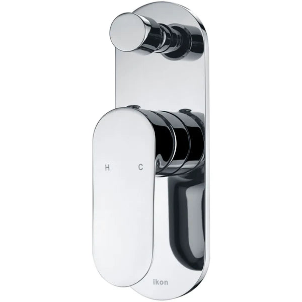 Banda Wall Mixer Diverter Chrome
