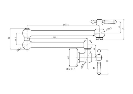 Clasico Pot Filler – view 4
