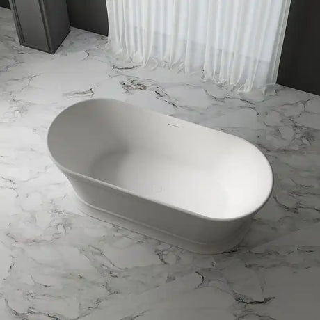 Hampton Gloss White Freestanding Bath - 1700mm