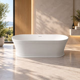 Hampton Gloss White Freestanding Bath - 1700mm