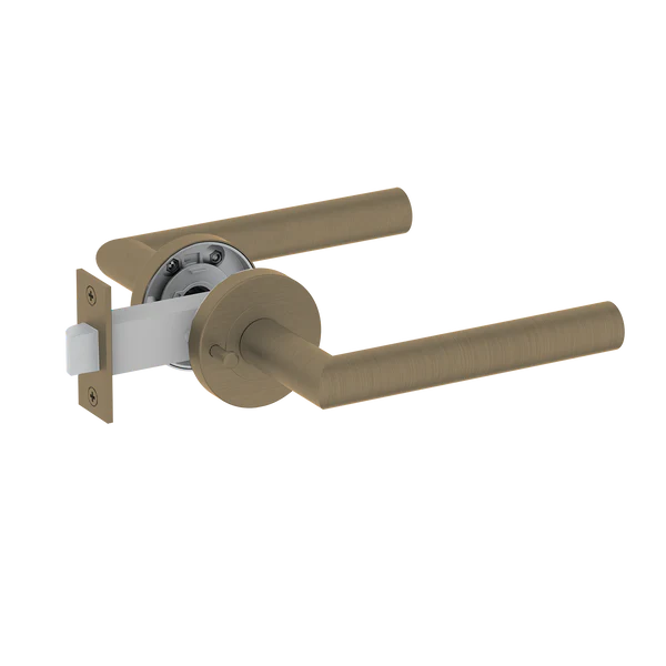 Luxury Antique Brass Door Handle & Lock