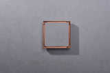Tile Insert Floor Waste Brushed Copper - 316 Marine Grade Stainless Steel -  120 x 120mm