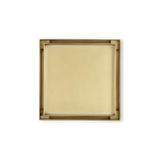 Tile Insert Floor Waste Brushed Gold - 316 Marine Grade Stainless Steel -  120 x 120mm