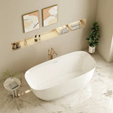 Classique Gloss White Freestanding Bath - 1700mm