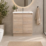 Gina 600mm Light Oak Vanity Kickboard - 600x460x880mm