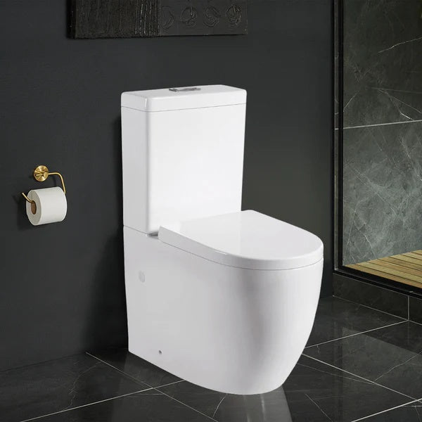 Lawson Back To Wall Toilet Suite – Gloss White – alternate view
