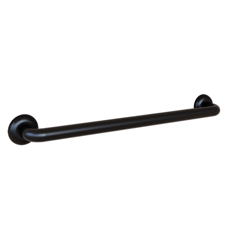 Metlam Straight Grab Rail Designer Black - 300mm - 900mm