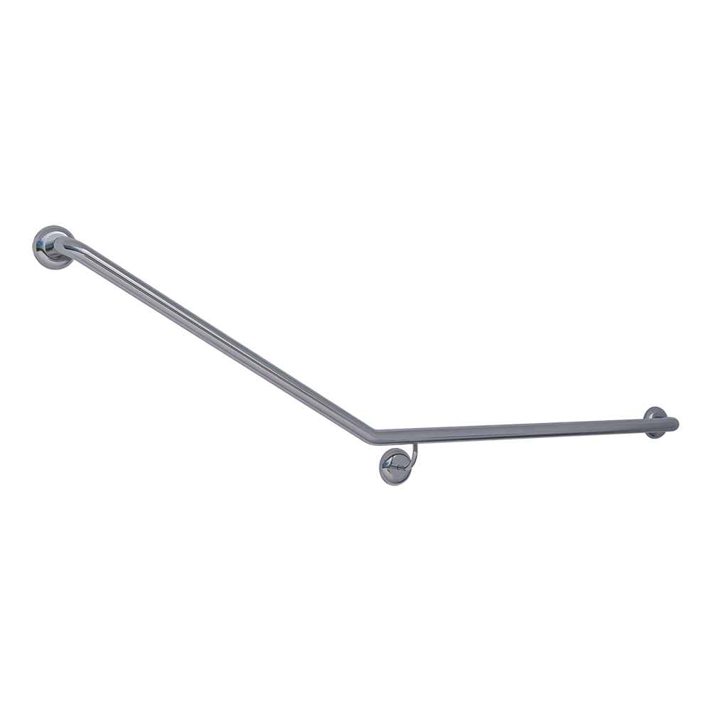 Metlam 30° Flush Mount Side Wall RH Grab Rail, view 2