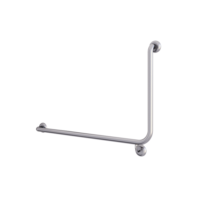 Metlam 90° Flush Mount Side Wall LH Grab Rail