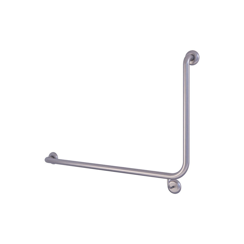 Metlam 90° Flush Mount Side Wall LH Grab Rail, view 2