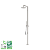 Nero Zen SS316L Outdoor Freestanding Shower Column Brushed Gold