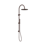 Nero Mecca Twin Shower With Slim Microphone Handshower