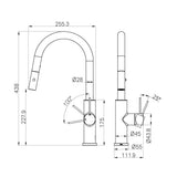Nero Mecca Smart Sensor Pull Out Kitchen Mixer