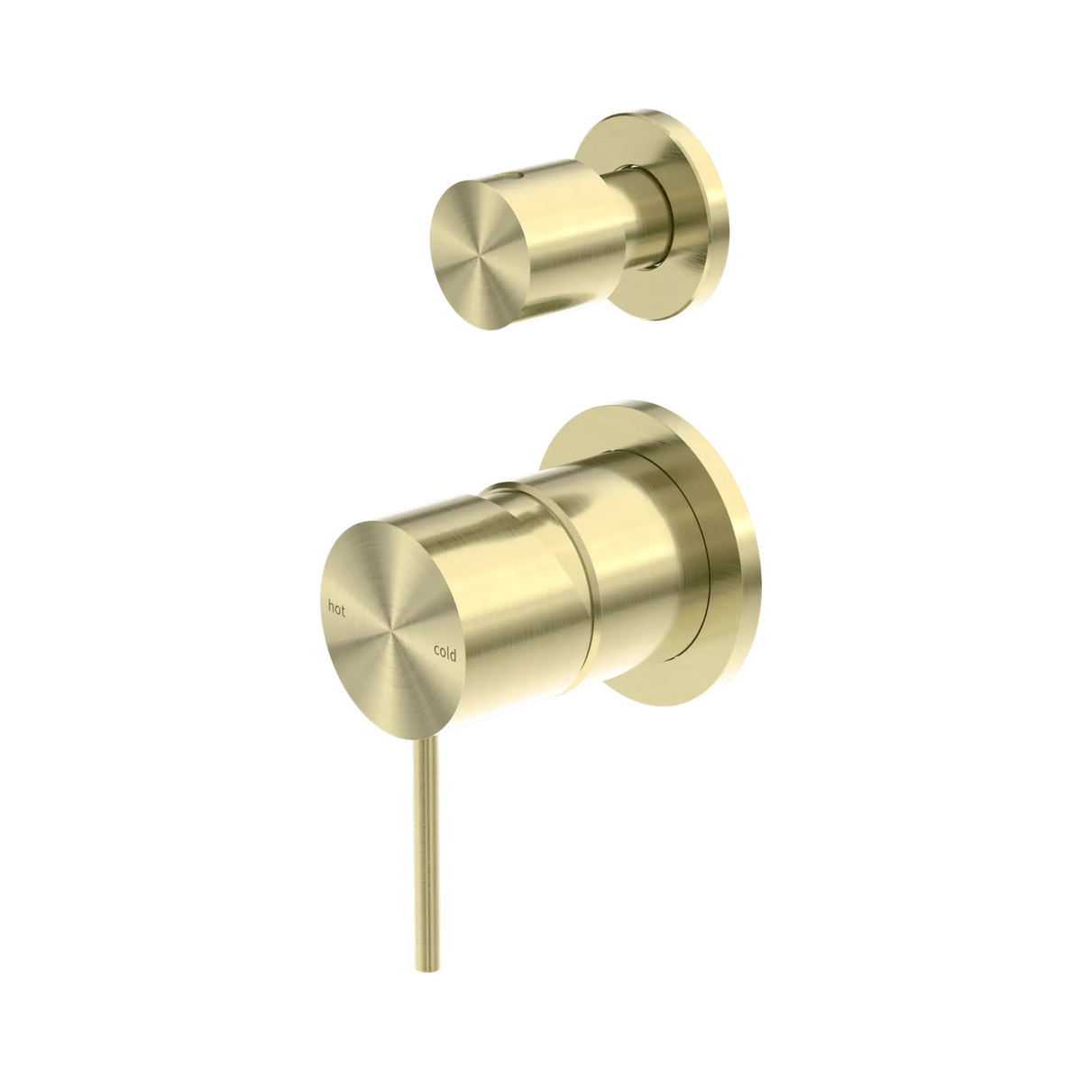 Nero Mecca Shower Mixer With Diverter Separate Back Plate