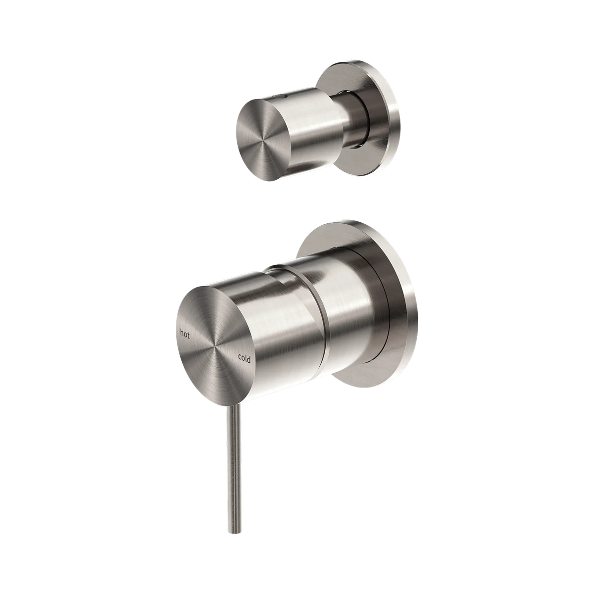 Nero Mecca Shower Mixer With Diverter Separate Back Plate