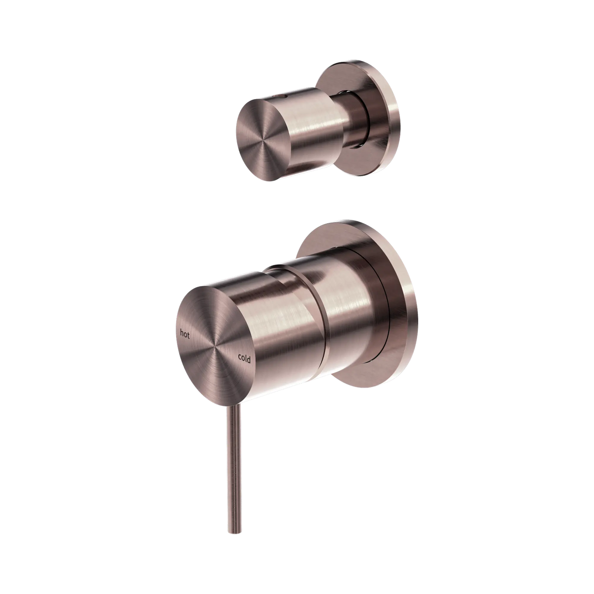 Nero Mecca Shower Mixer With Diverter Separate Back Plate