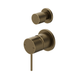 Nero Mecca Shower Mixer With Diverter Separate Back Plate