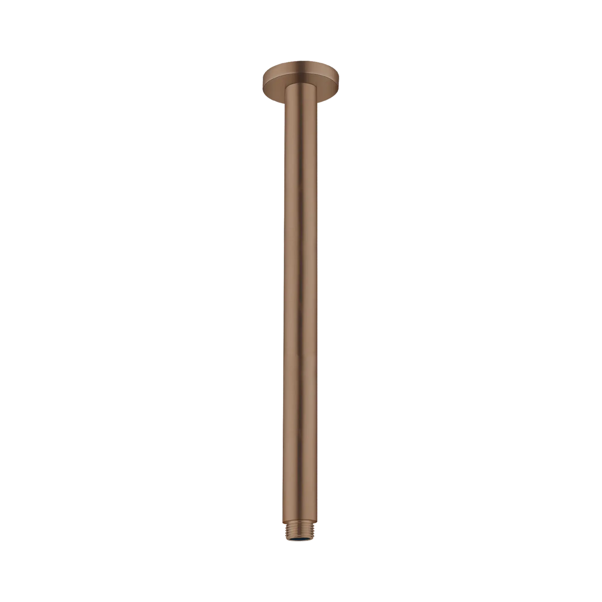 Nero Round Ceiling Arm 300mm Length