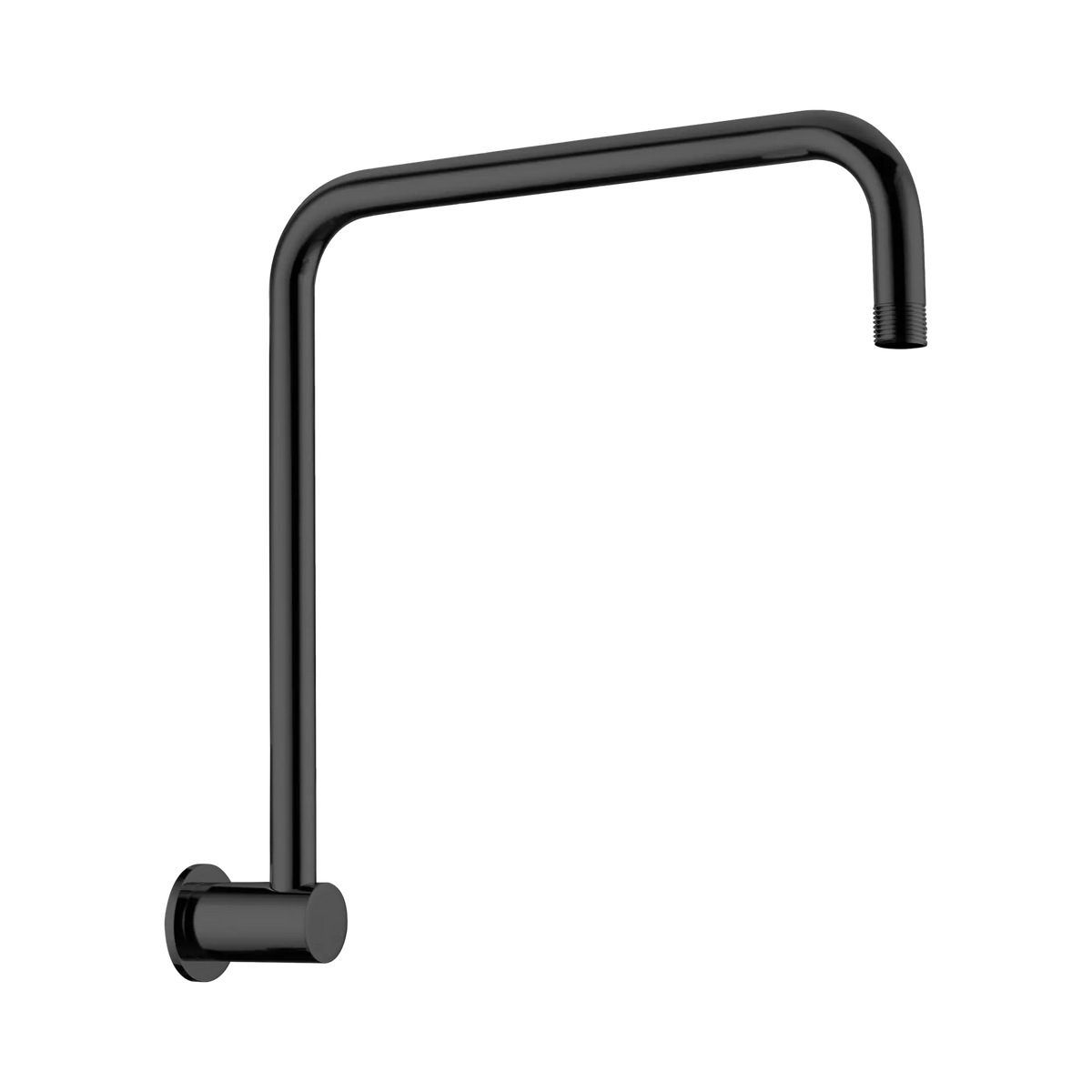 Nero Round Swivel Shower Arm