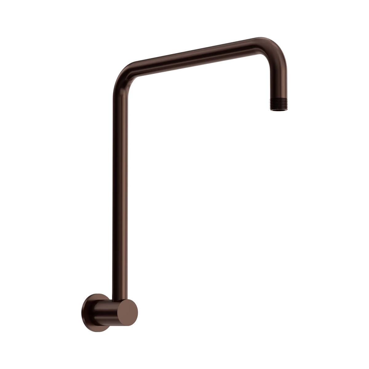 Nero Round Swivel Shower Arm