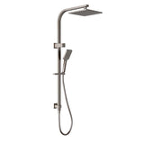 Nova Brushed Nickel Bathroom Package – Complete Shower, Toilet & Accessory Set – view 13