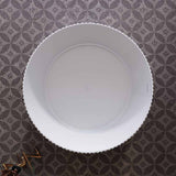 Oasis Fluted Matte White Freestanding Bathtub - 1500mm