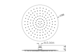 Linsol Oro 300mm Round Head
